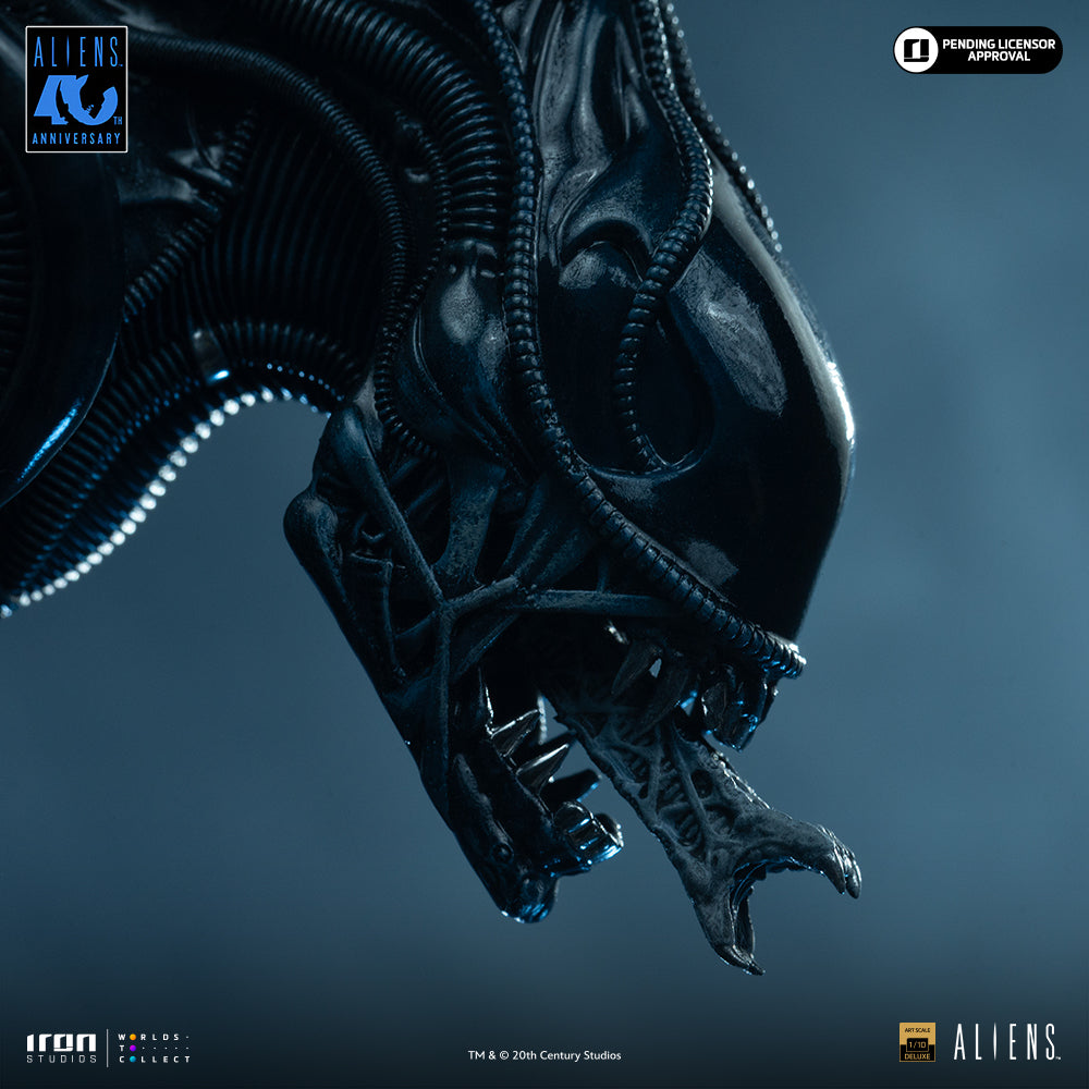 Pré-Venda Estátua - Alien Xenomorph Warrior vs Corporal Dwayne Hicks - Aliens - Art Scale 1/10 - Iron Studios