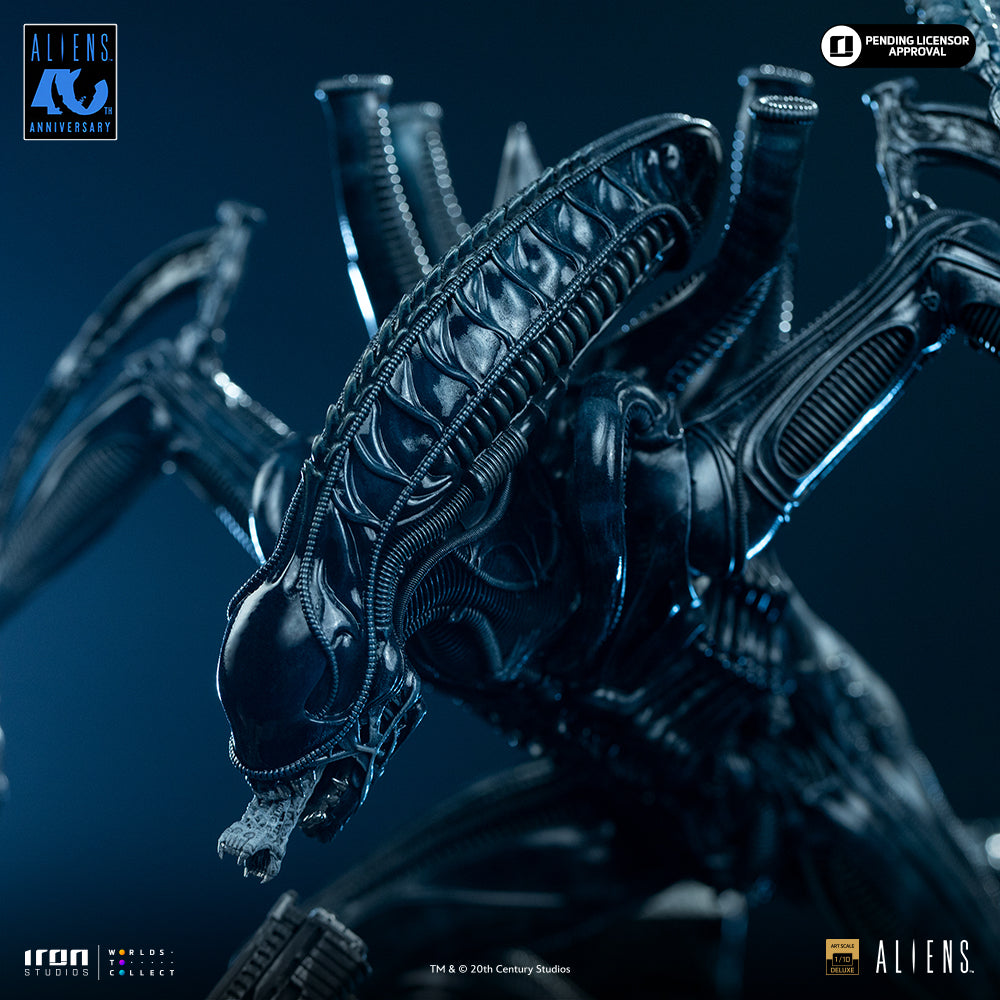 Pré-Venda Estátua - Alien Xenomorph Warrior vs Corporal Dwayne Hicks - Aliens - Art Scale 1/10 - Iron Studios