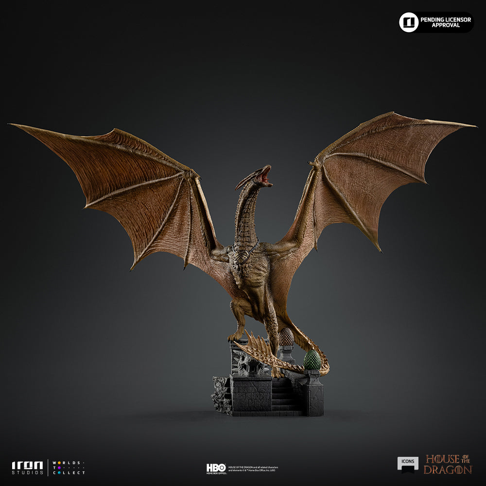 Pré-Venda Estátua - Syrax - House of the Dragon - Icons - Iron Studios