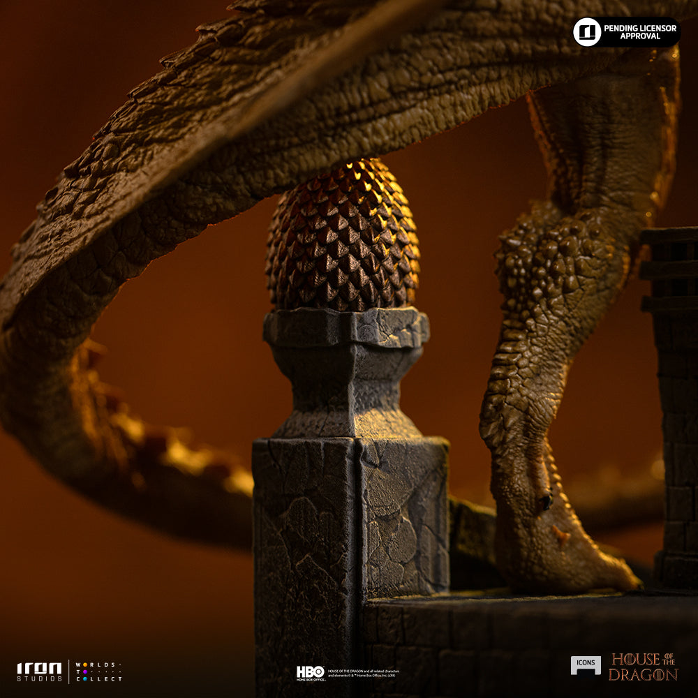 Pré-Venda Estátua - Syrax - House of the Dragon - Icons - Iron Studios