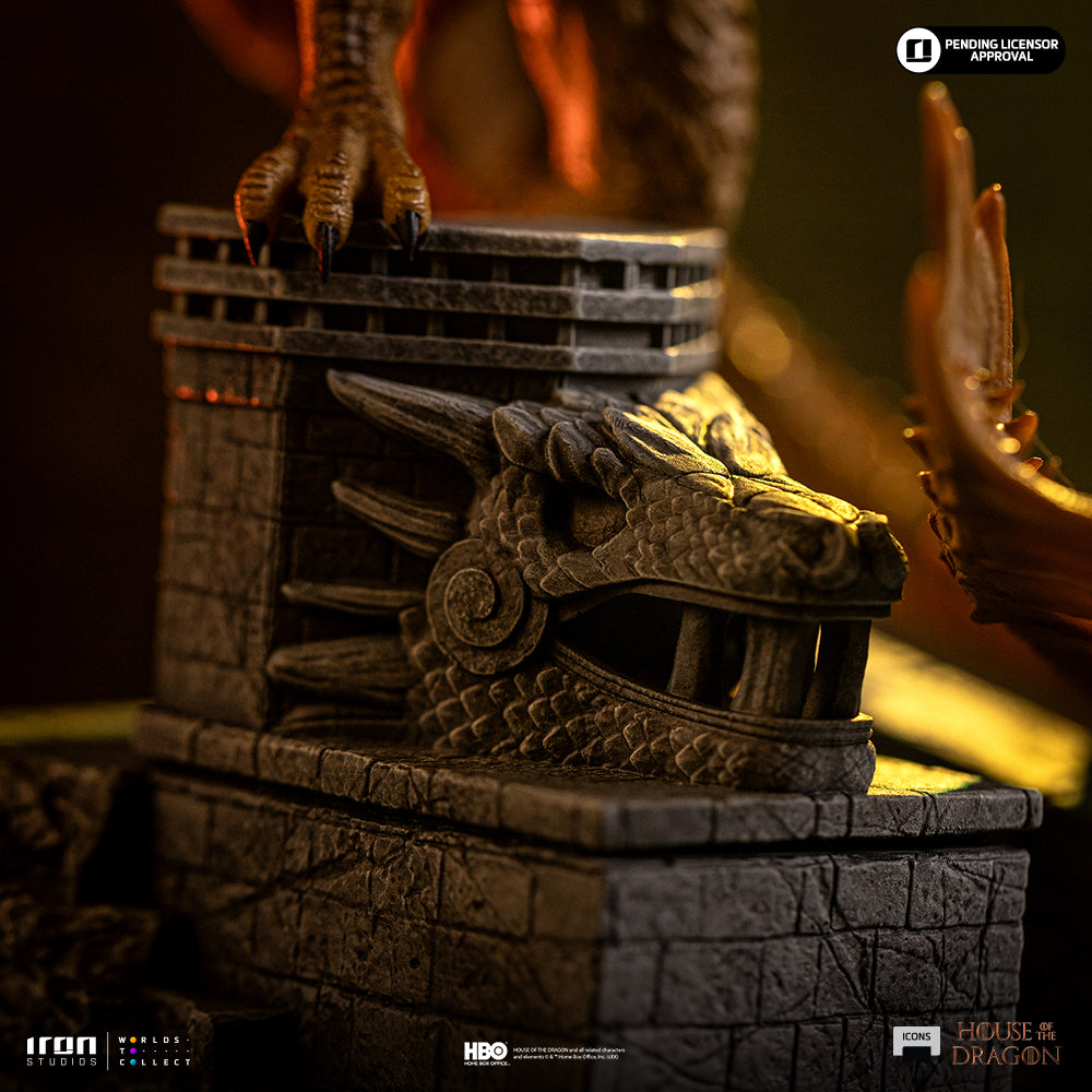 Pré-Venda Estátua - Syrax - House of the Dragon - Icons - Iron Studios
