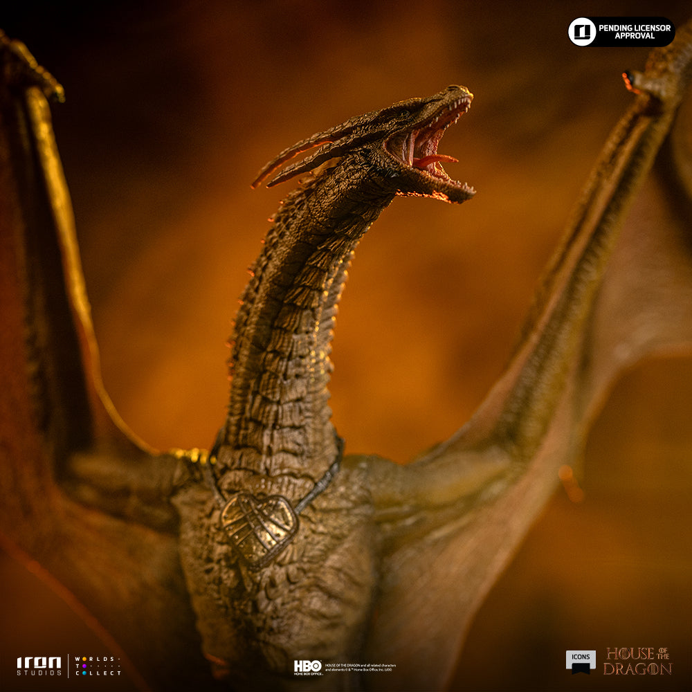 Pré-Venda Estátua - Syrax - House of the Dragon - Icons - Iron Studios