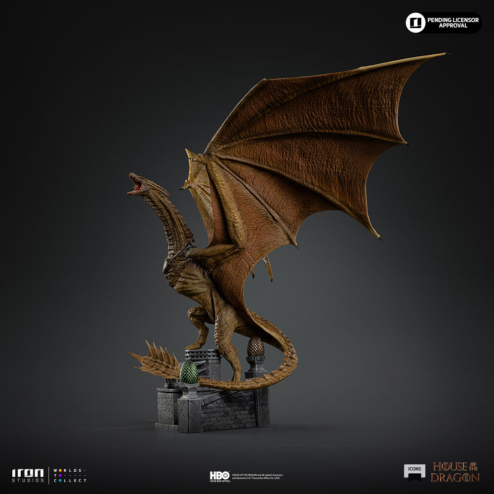Pré-Venda Estátua - Syrax - House of the Dragon - Icons - Iron Studios