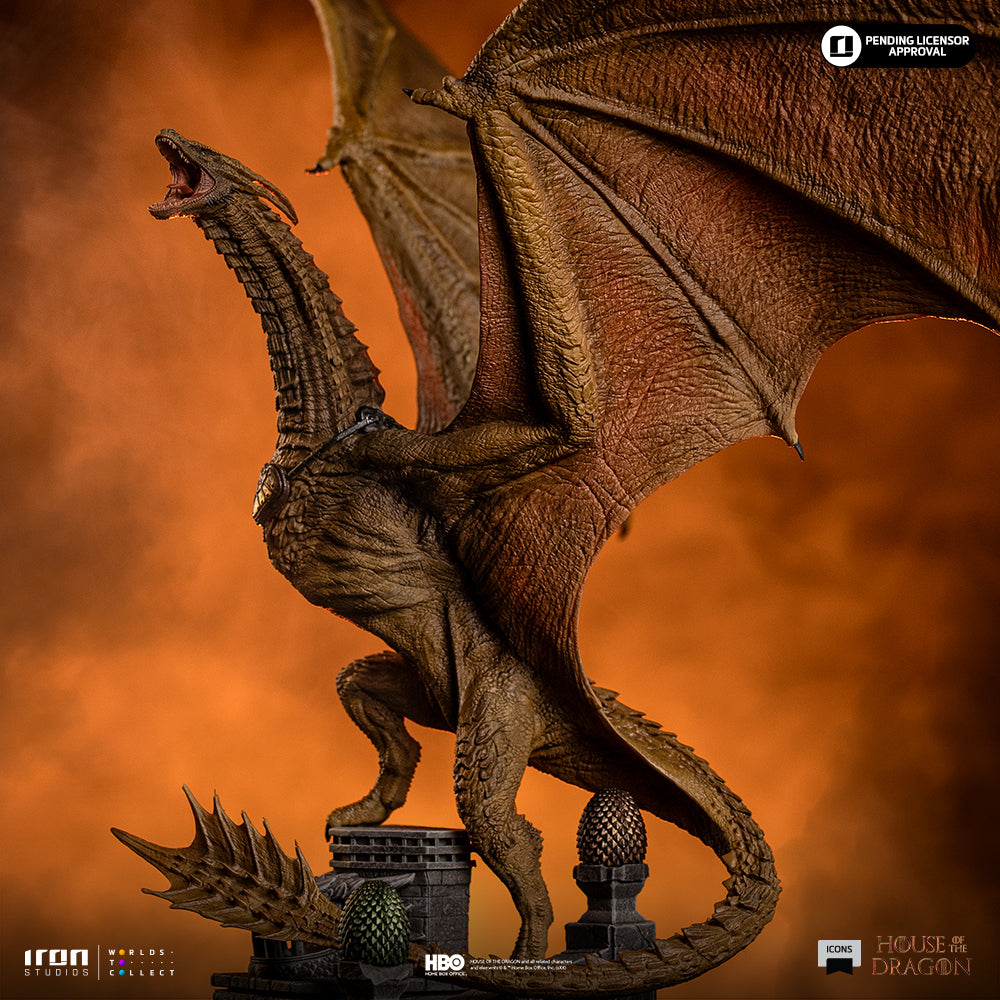 Pré-Venda Estátua - Syrax - House of the Dragon - Icons - Iron Studios