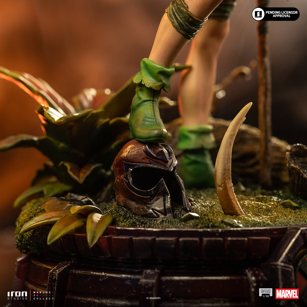 Pré-Venda Estátua - Rogue (Savage Land) Unleashed - X-Men - Art Scale 1/10 - Iron Studios