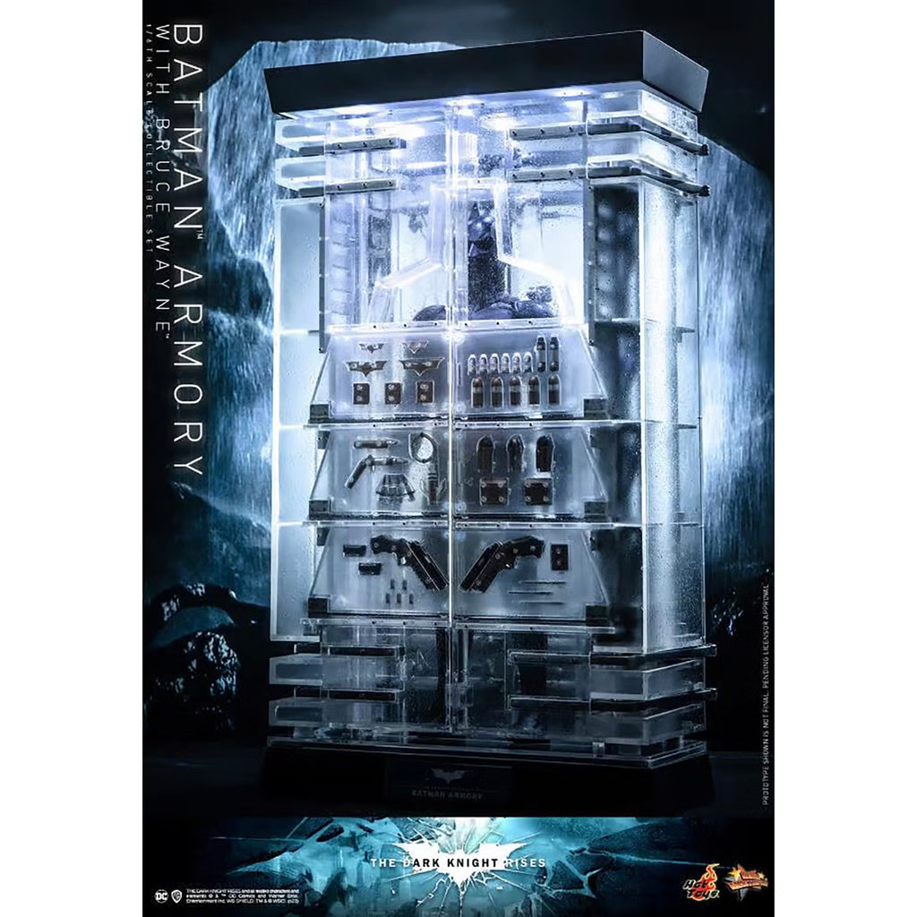 Figura Batman Armory with Bruce Wayne - The Dark Knight Rises - Sixth Scale - Hot Toys