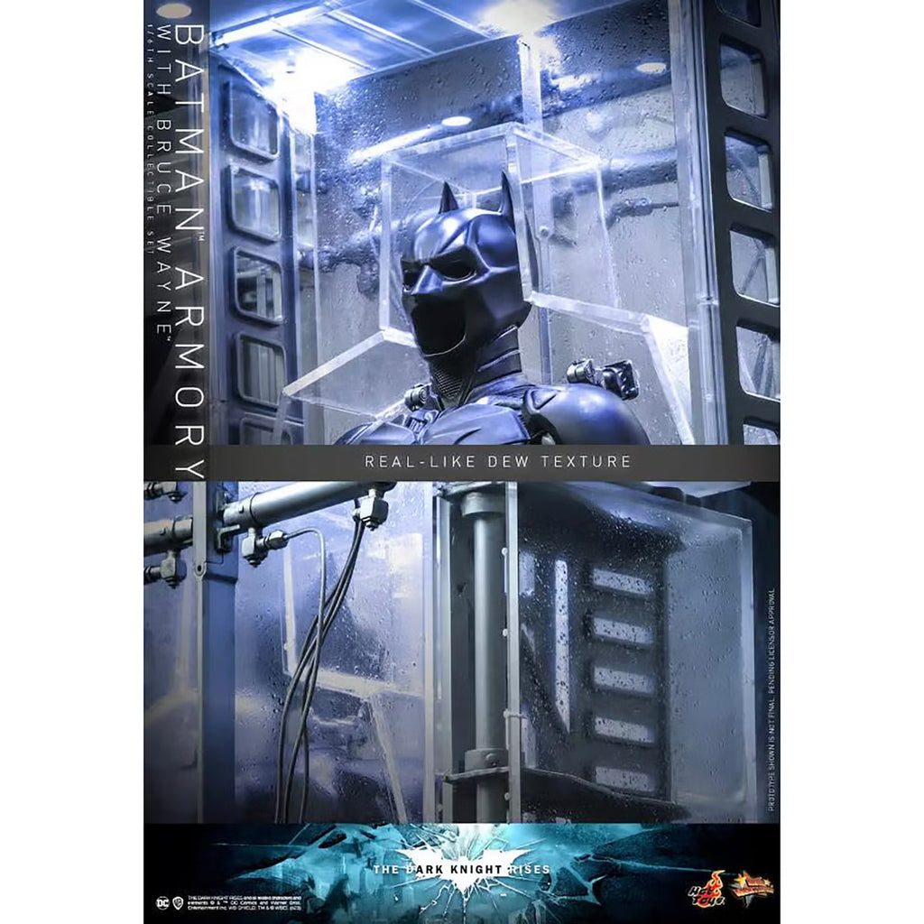 Figura Batman Armory with Bruce Wayne - The Dark Knight Rises - Sixth Scale - Hot Toys