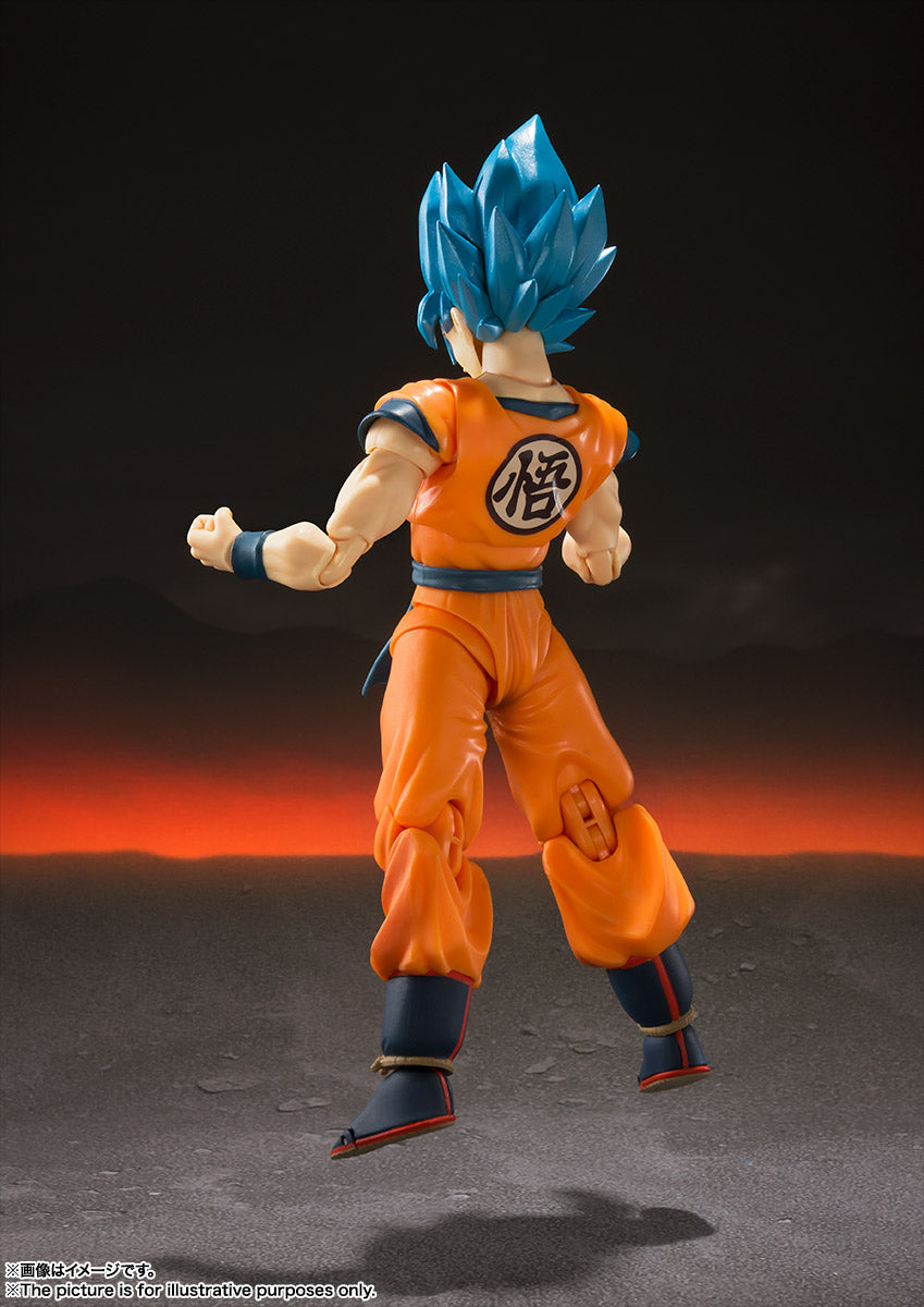 Figura Goku Super Saiyan Blue - Dragon Ball Super - SH Figuarts - Bandai