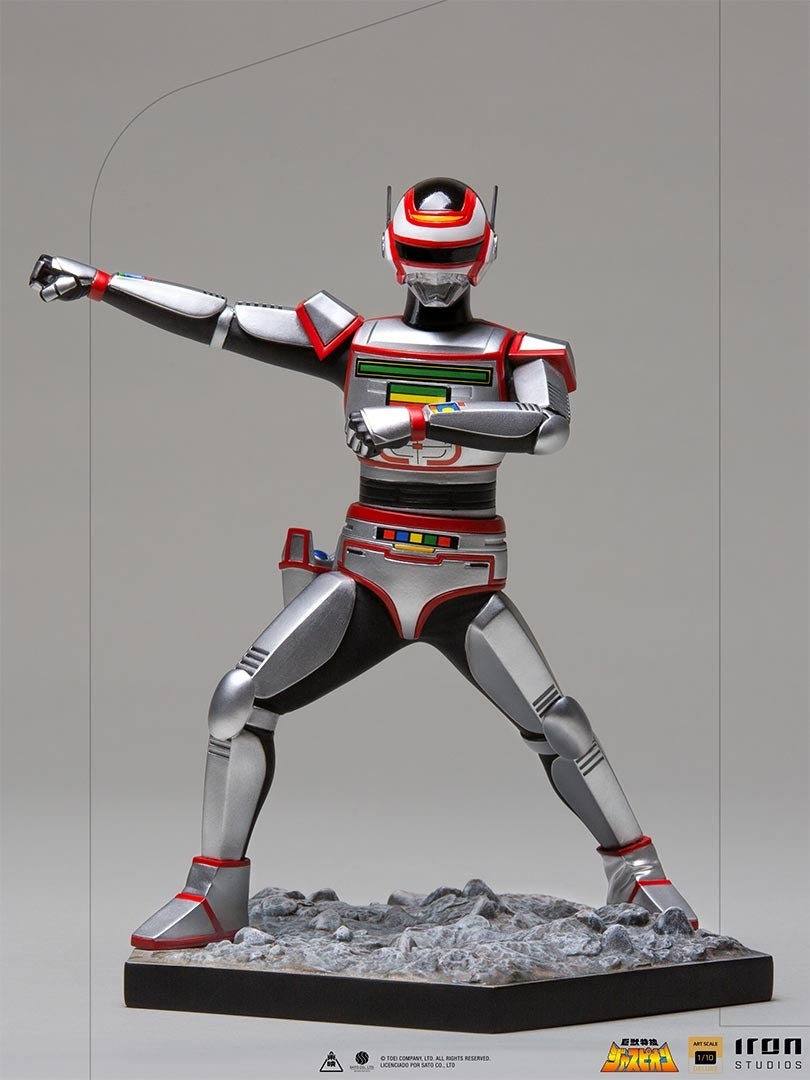 Estátua Jaspion - O Fantástico Jaspion - Art Scale 1/10 - Iron Studios