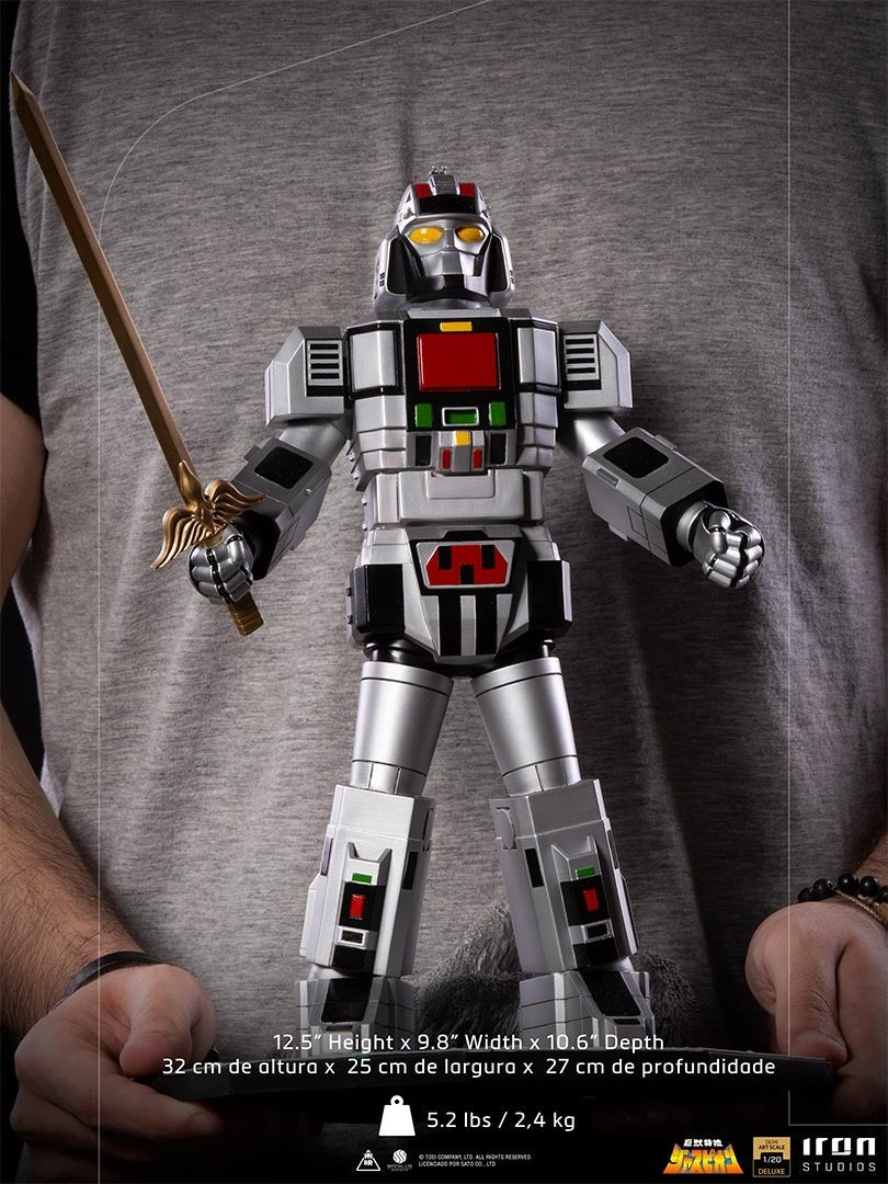 Estátua Daileon - O fantastico Jaspion - Demi Scale 1/20 - Iron Studios