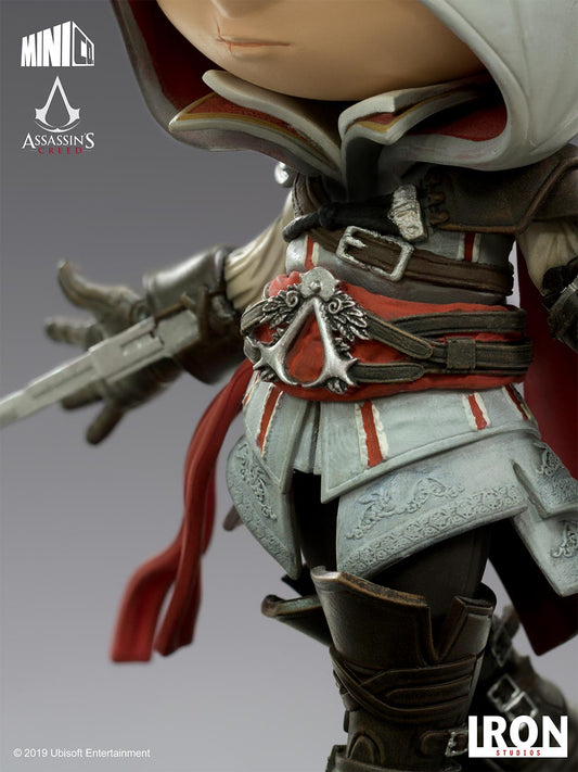 Estátua Ezio - Assassin's Creed - MiniCo - Iron Studios