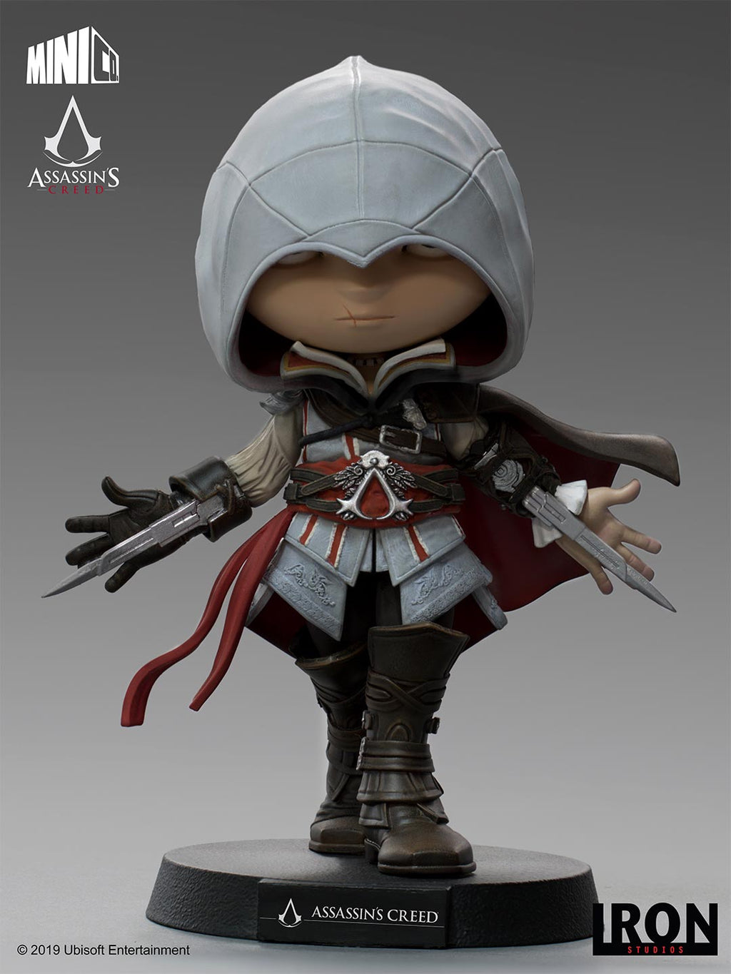 Estátua Ezio - Assassin's Creed - MiniCo - Iron Studios