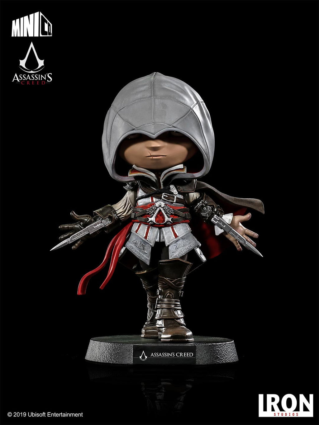 Estátua Ezio - Assassin's Creed - MiniCo - Iron Studios