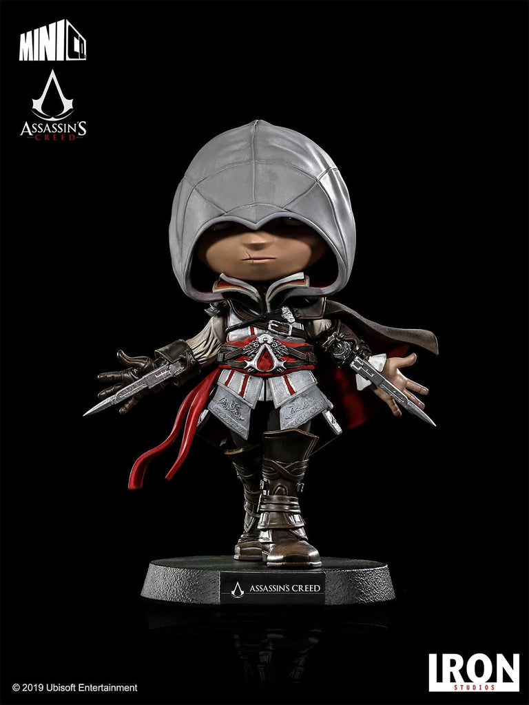 Estátua Ezio - Assassin's Creed - MiniCo - Iron Studios