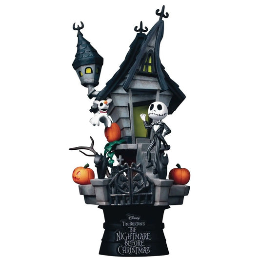 Estátua Jack Skellington - O Estranho Mundo de Jack - D-Stage - Beast Kingom