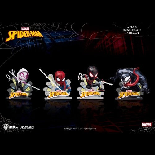 Estátua Peter Parker - Spider-Man: Into Spiderverse - Mini Egg Attack - Beast Kingdom