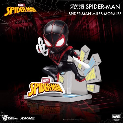 Estátua Miles Morales - Spider-Man: Into Spiderverse - Mini Egg Attack - Beast Kingdom