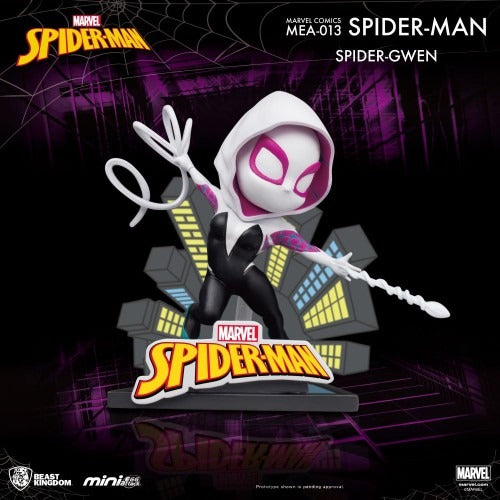 Estátua Spider Gwen - Spider-Man: Into Spiderverse - Mini Egg Attack - Beast Kingdom