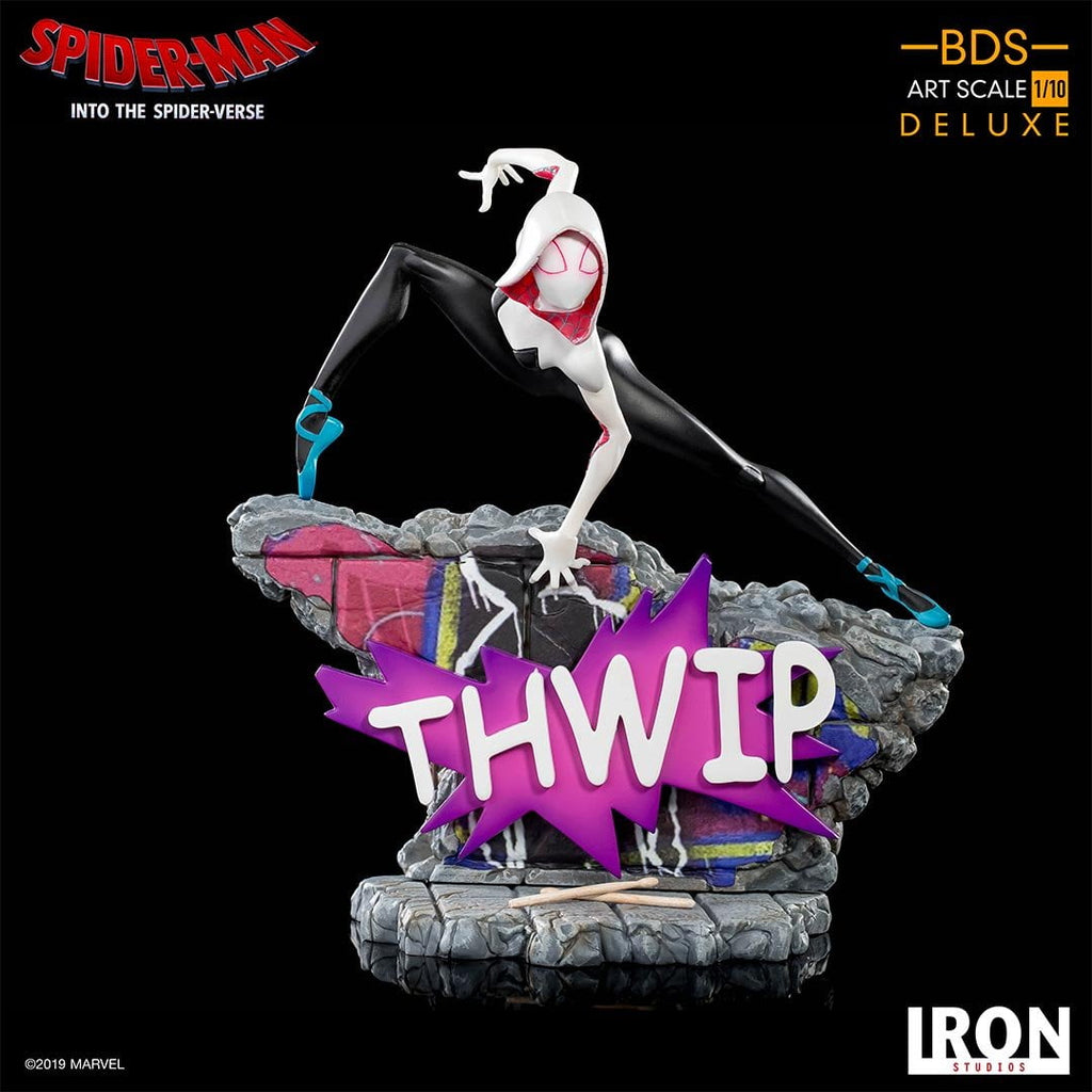 Estátua Spider Gwen - Spiderman: Into the Spiderverse - Art Scale 1/10 - Iron Studios