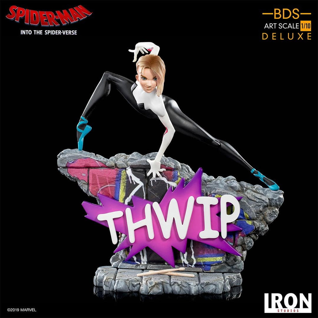 Estátua Spider Gwen - Spiderman: Into the Spiderverse - Art Scale 1/10 - Iron Studios