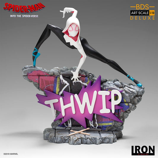 Estátua Spider Gwen - Spiderman: Into the Spiderverse - Art Scale 1/10 - Iron Studios