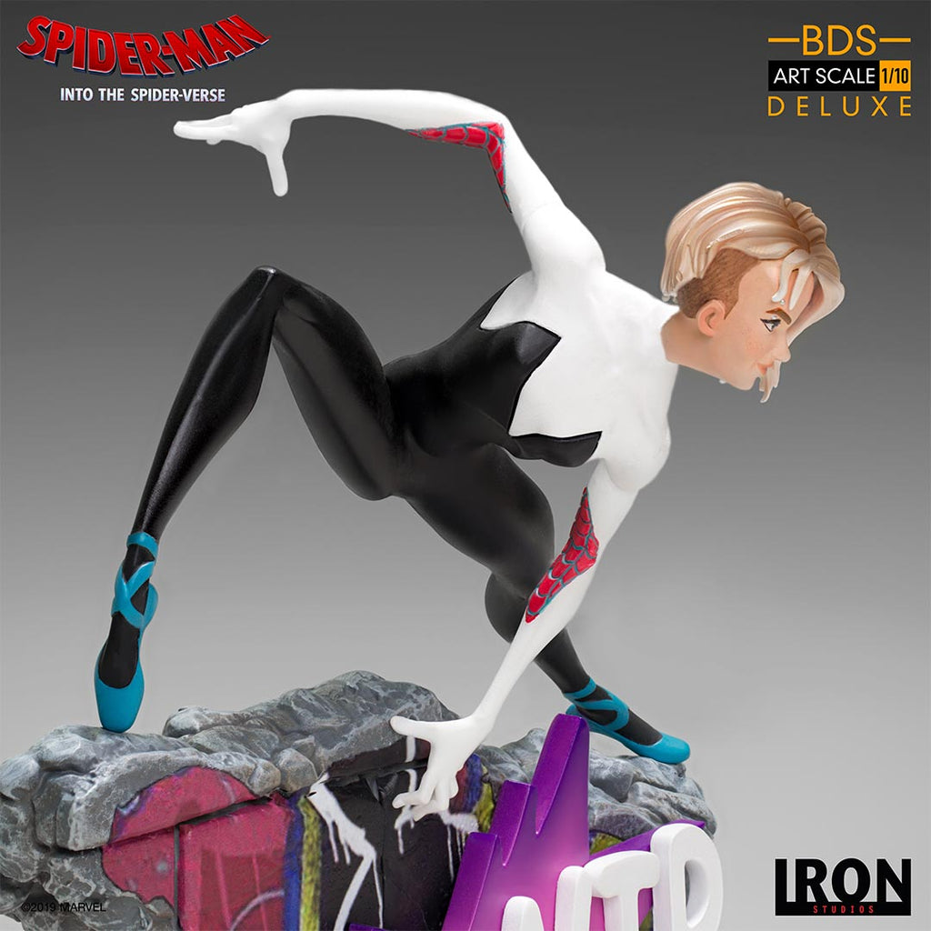 Estátua Spider Gwen - Spiderman: Into the Spiderverse - Art Scale 1/10 - Iron Studios
