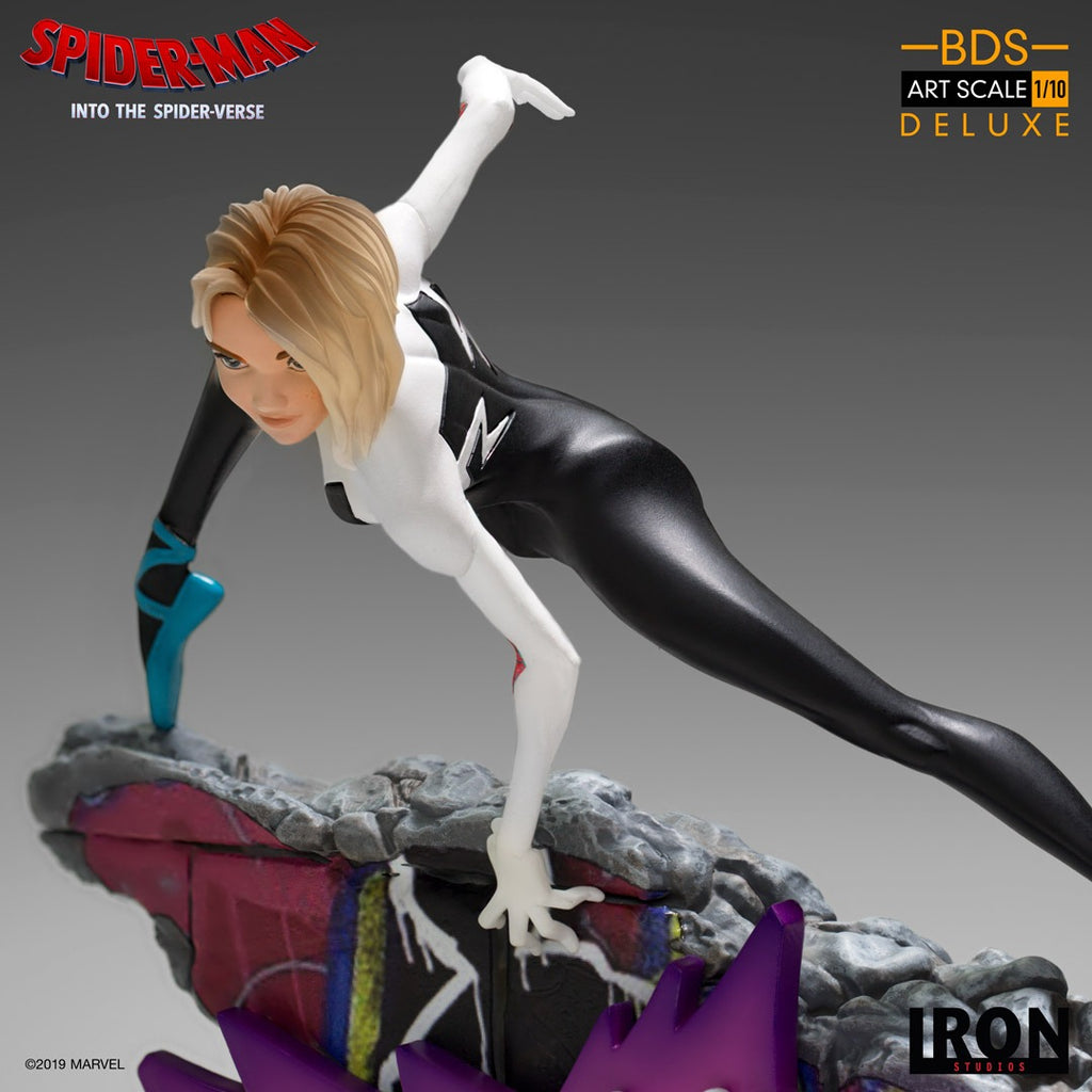 Estátua Spider Gwen - Spiderman: Into the Spiderverse - Art Scale 1/10 - Iron Studios