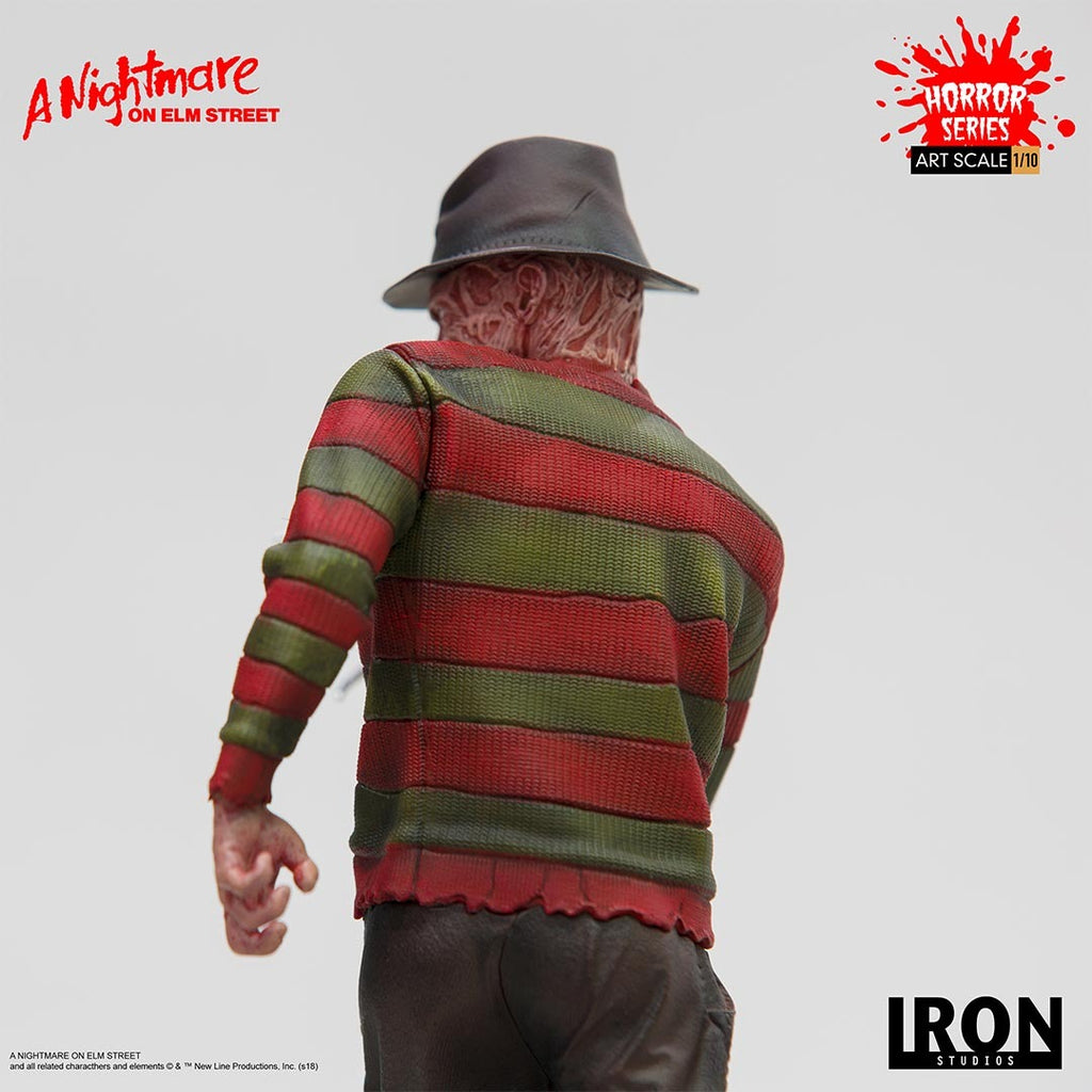 Estátua Freddy Krueger Regular - A Nightmare on Elm Street  - Bds Art Scale 1/10 - Iron Studios