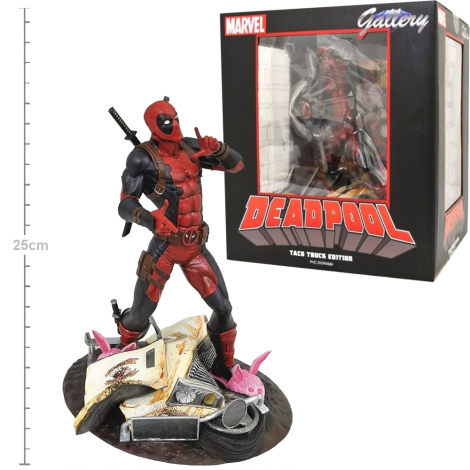 Estátua Deadpool Taco Truck - Marvel Gallery - Diamond