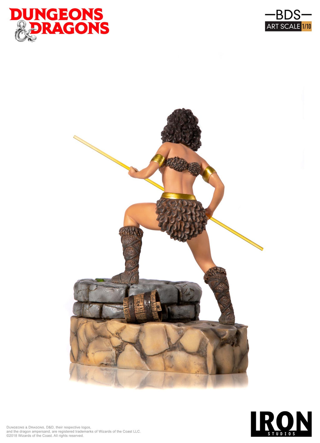 Estátua Diana - Caverna do Dragão - Art Scale 1/10 - Iron Studios
