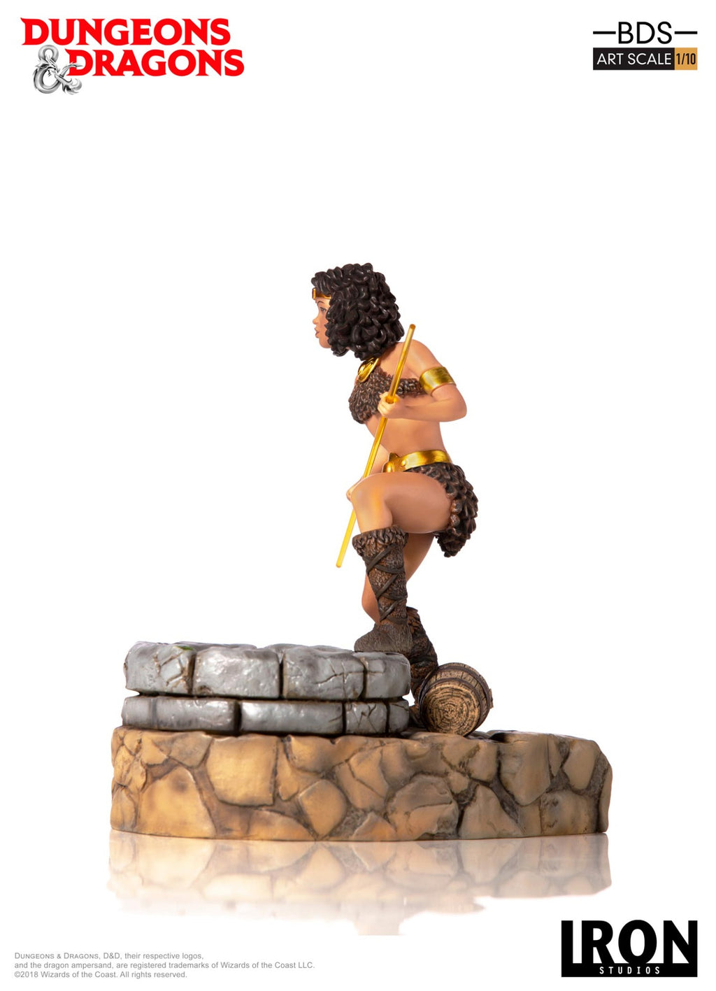 Estátua Diana - Caverna do Dragão - Art Scale 1/10 - Iron Studios