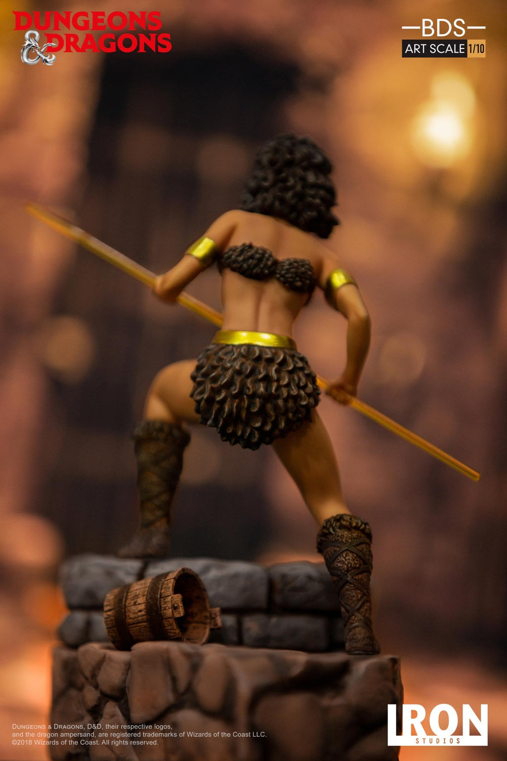 Estátua Diana - Caverna do Dragão - Art Scale 1/10 - Iron Studios