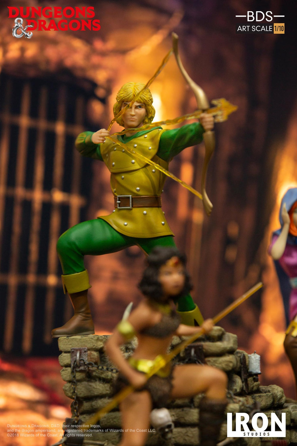 Estátua Diana - Caverna do Dragão - Art Scale 1/10 - Iron Studios