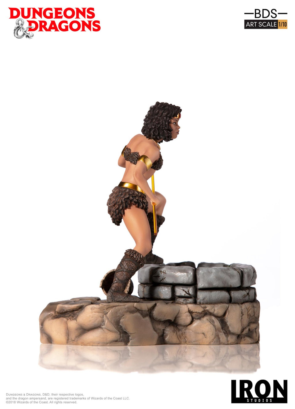 Estátua Diana - Caverna do Dragão - Art Scale 1/10 - Iron Studios