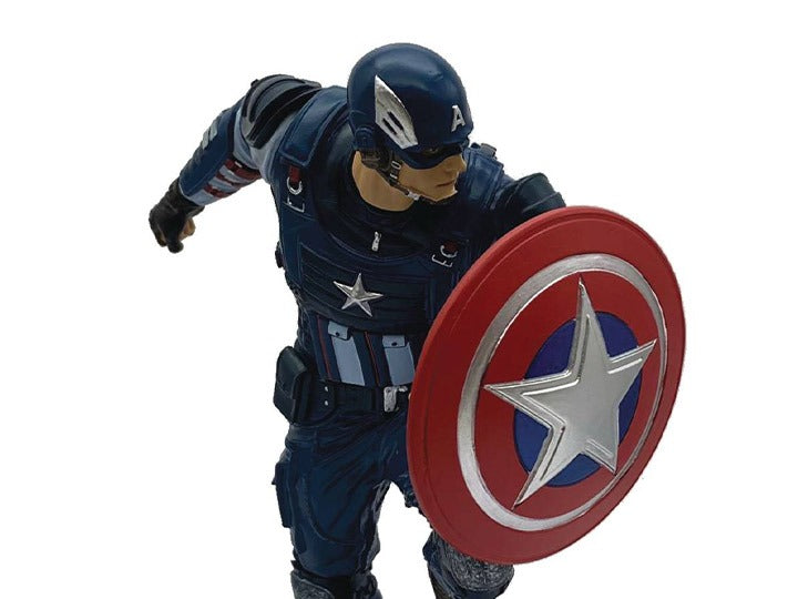 Estátua Captain America 1/10 - Marvels Avengers  Gameverse - Pop Culture Shock