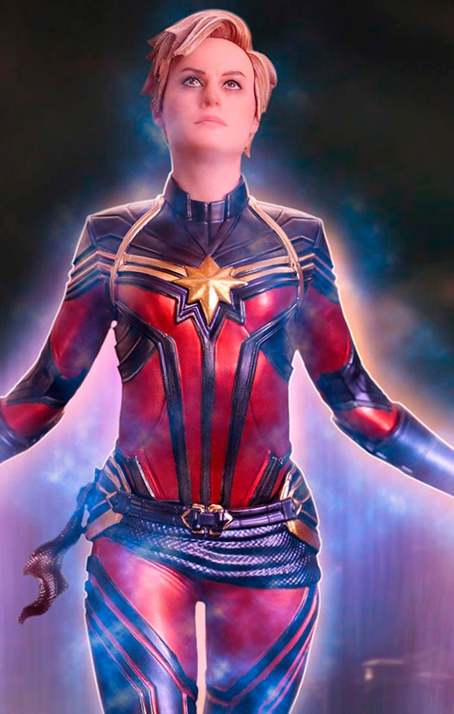 Estátua Captain Marvel - Avengers: Endgame - Bds Art Scale 1/10 - Iron Studios
