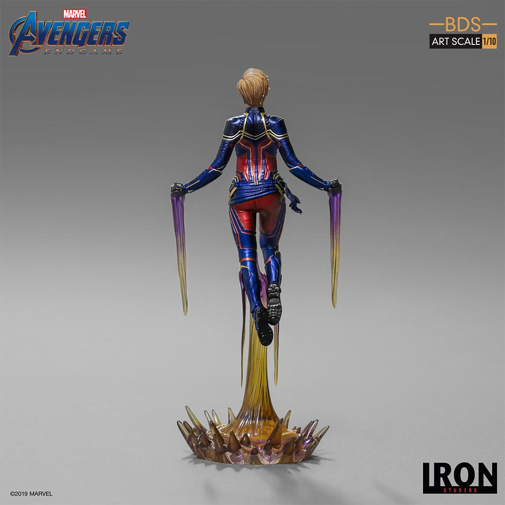 Estátua Captain Marvel - Avengers: Endgame - Bds Art Scale 1/10 - Iron Studios