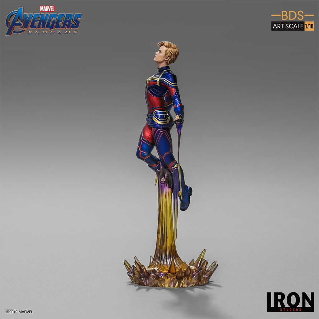 Estátua Captain Marvel - Avengers: Endgame - Bds Art Scale 1/10 - Iron Studios