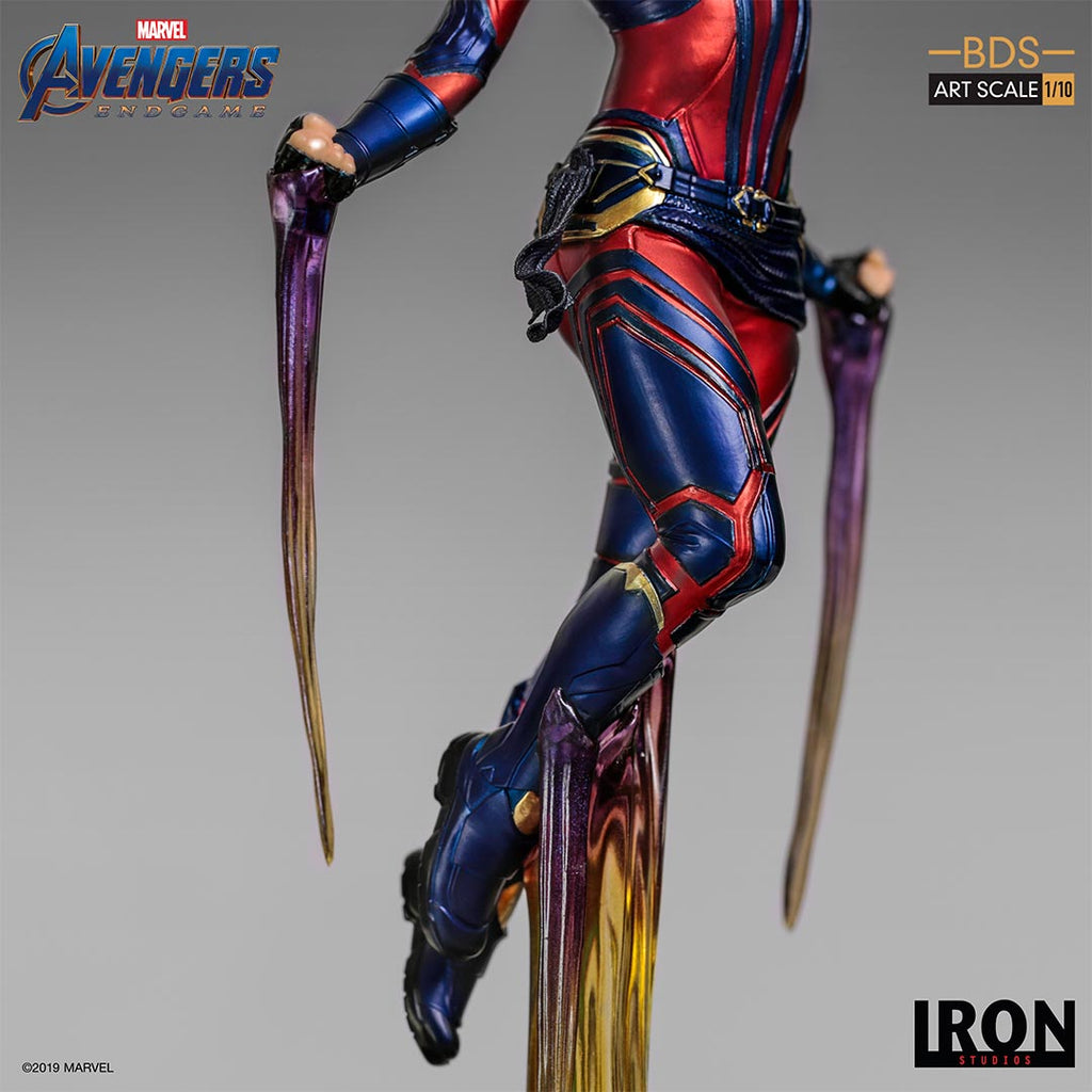 Estátua Captain Marvel - Avengers: Endgame - Bds Art Scale 1/10 - Iron Studios