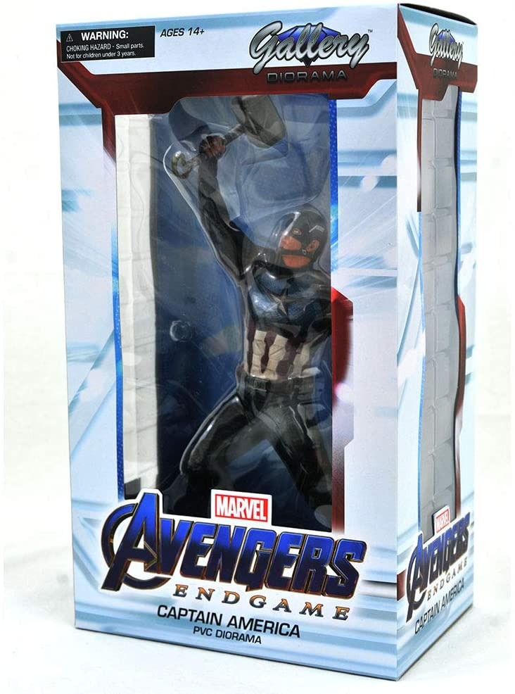Estátua Captain America - Avengers: Endgame - Marvel Gallery - Diamond