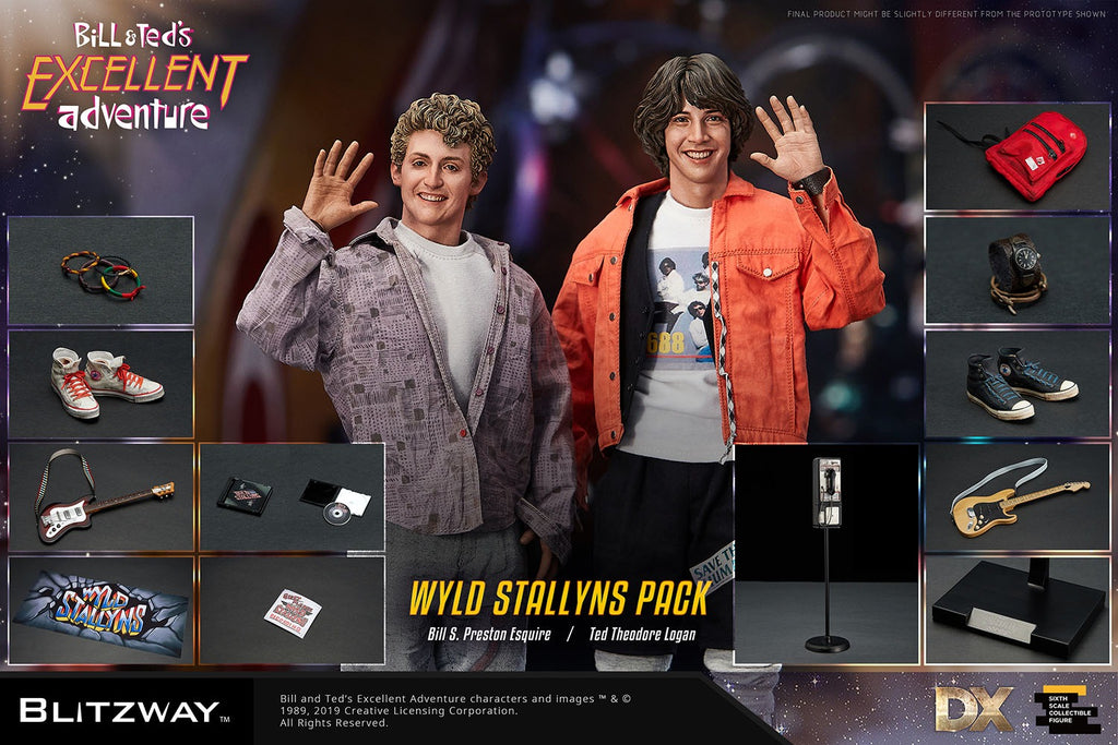 Figura Bill & Ted -  Bill and Ted`s Excellent Adventure  -1/6 Figure - Blitzway