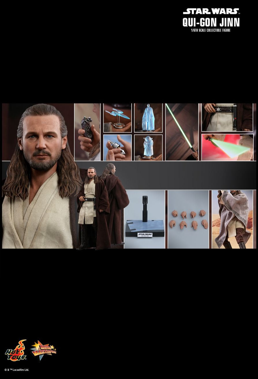 Figura Qui-Gon Jinn - Star Wars - 1/6 Figure - Hot Toys – Iron