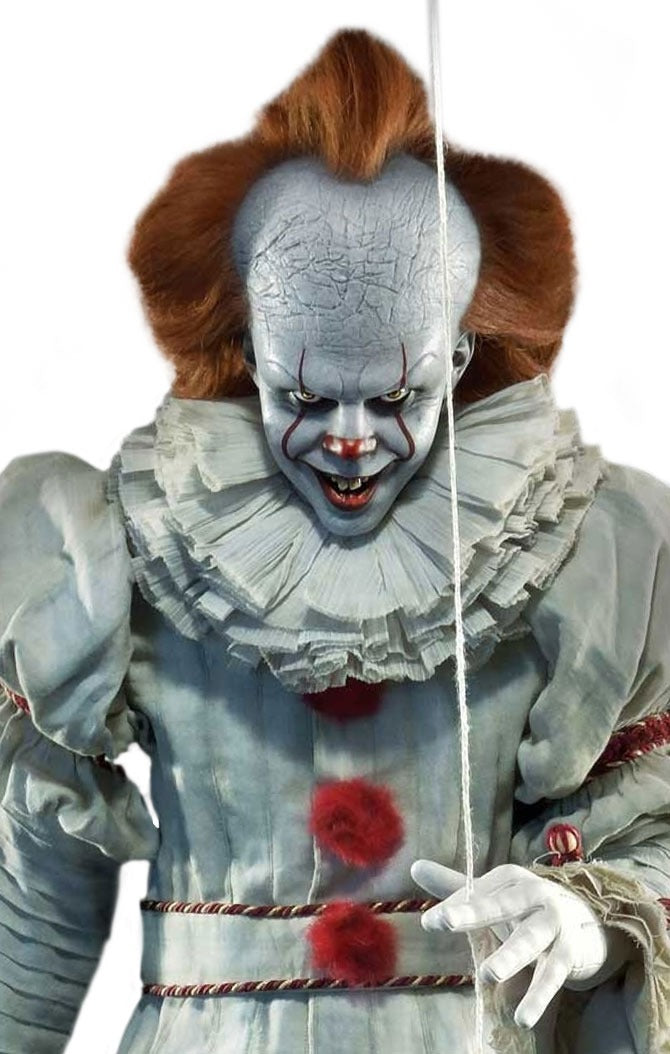 Estátua Pennywise 1/2 - It! - Prime 1 – Iron Studios Brasil