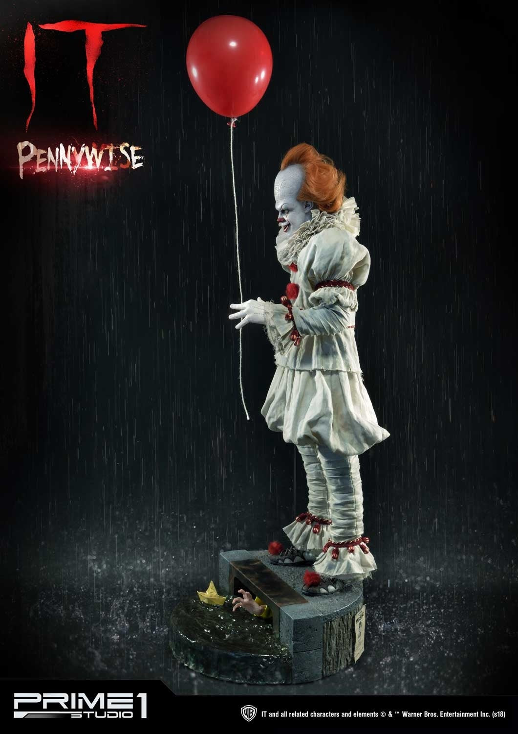 IT PENNYWISE イット　ペニーワイズ　#IRONSTUDIOS Estátua Pennywise 1/2 - It! - Prime 1 – Iron Studios Brasil