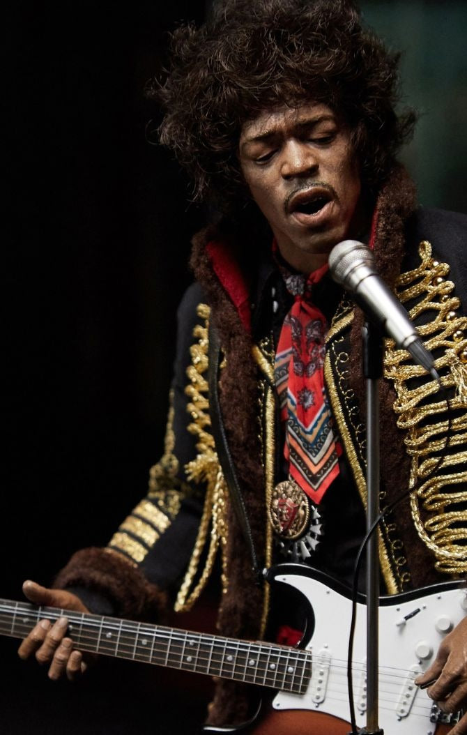Figura Jimi Hendrix - 1/6 Figure - Blitzway – Iron Studios Brasil