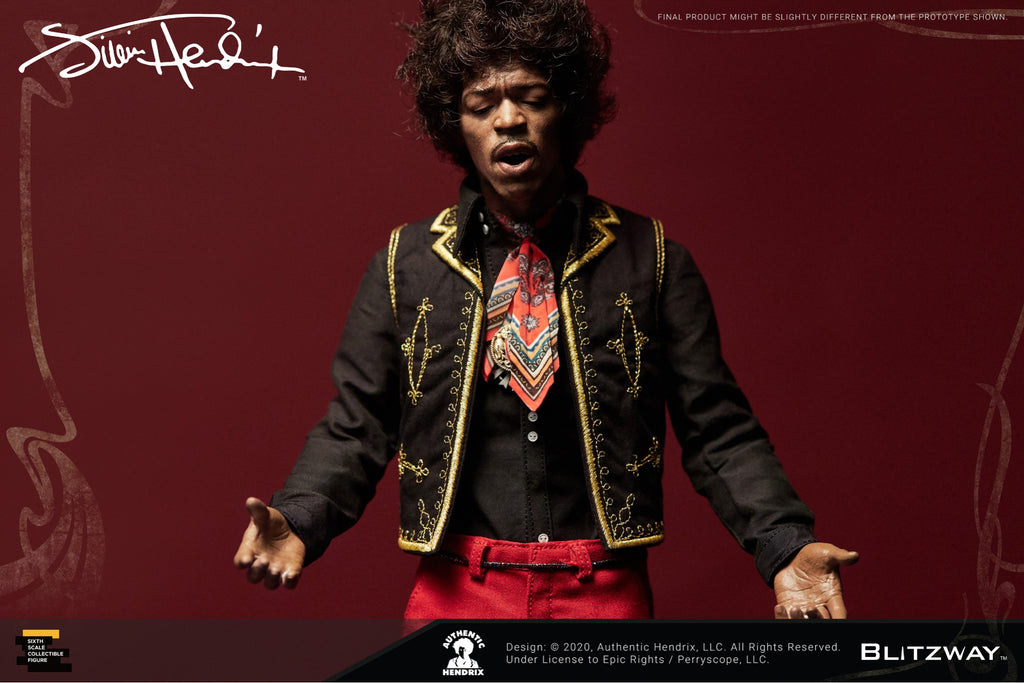 Figura Jimi Hendrix - 1/6 Figure  - Blitzway