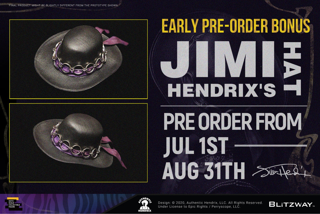 Figura Jimi Hendrix - 1/6 Figure  - Blitzway