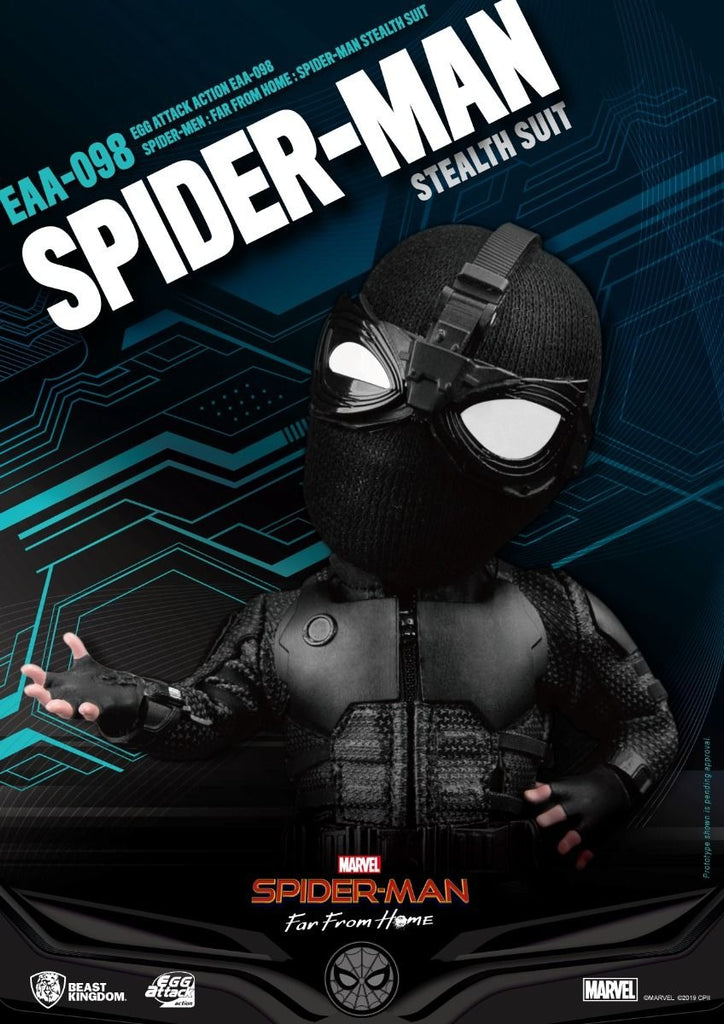 Figura Spider-Man Stealth Suit - Spider-Man: Far From Home - Egg Attack - Beast Kingdom