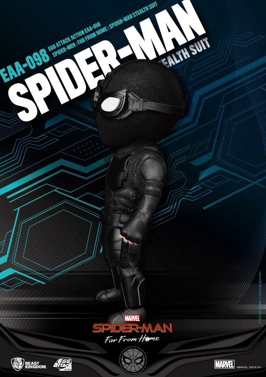 Figura Spider-Man Stealth Suit - Spider-Man: Far From Home - Egg Attack - Beast Kingdom
