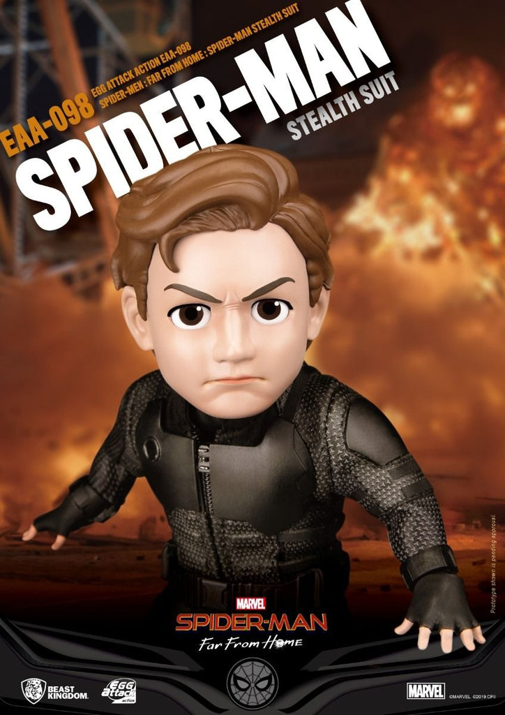 Figura Spider-Man Stealth Suit - Spider-Man: Far From Home - Egg Attack - Beast Kingdom